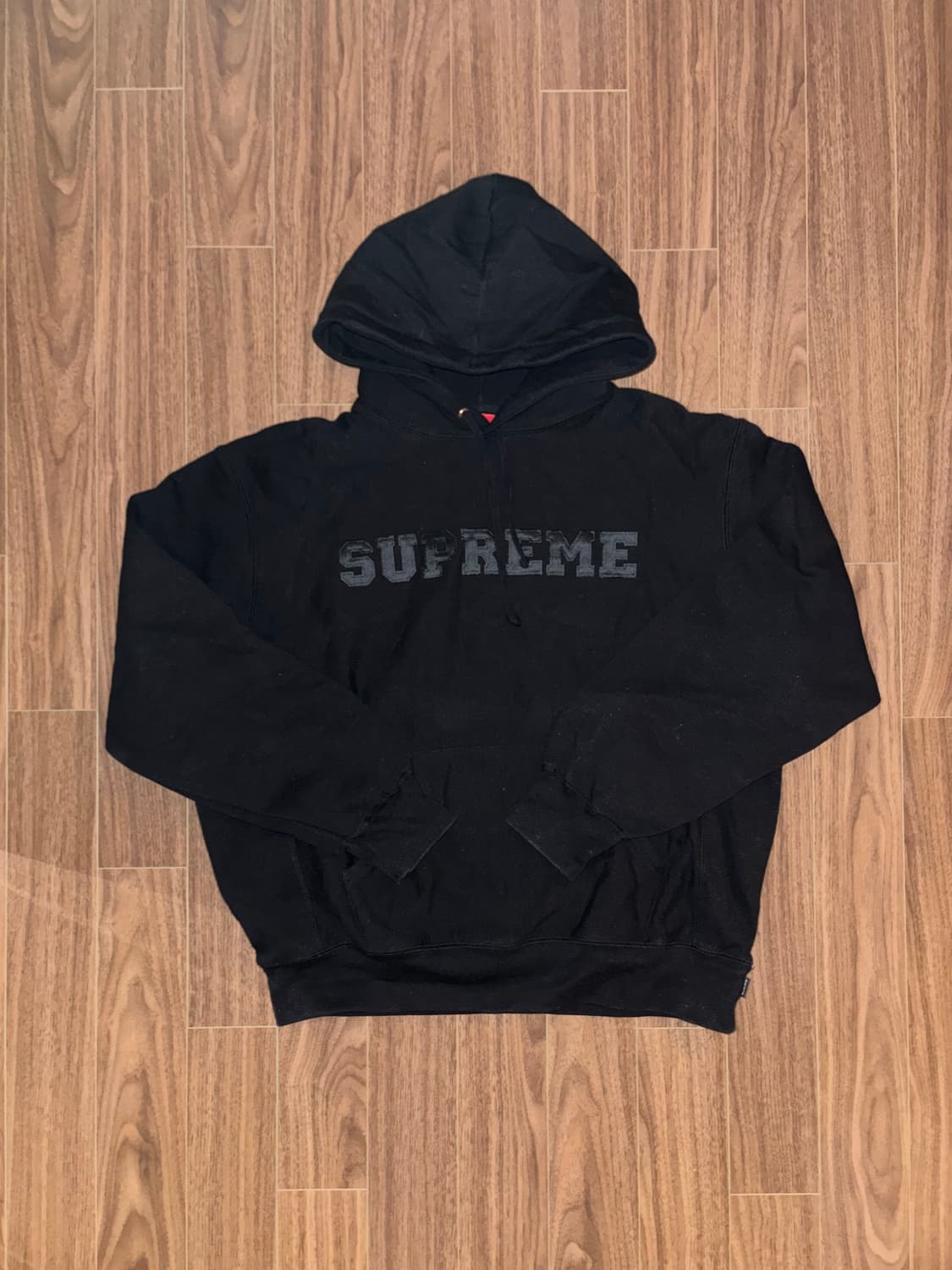 슈프림 컬리지에이트 후드 블랙 m 상품이미지2