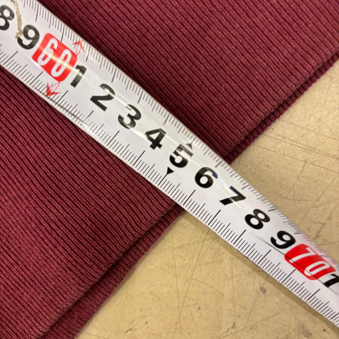 챔피온 리버스위브 레드탭 버건디 맨투맨 상품이미지4