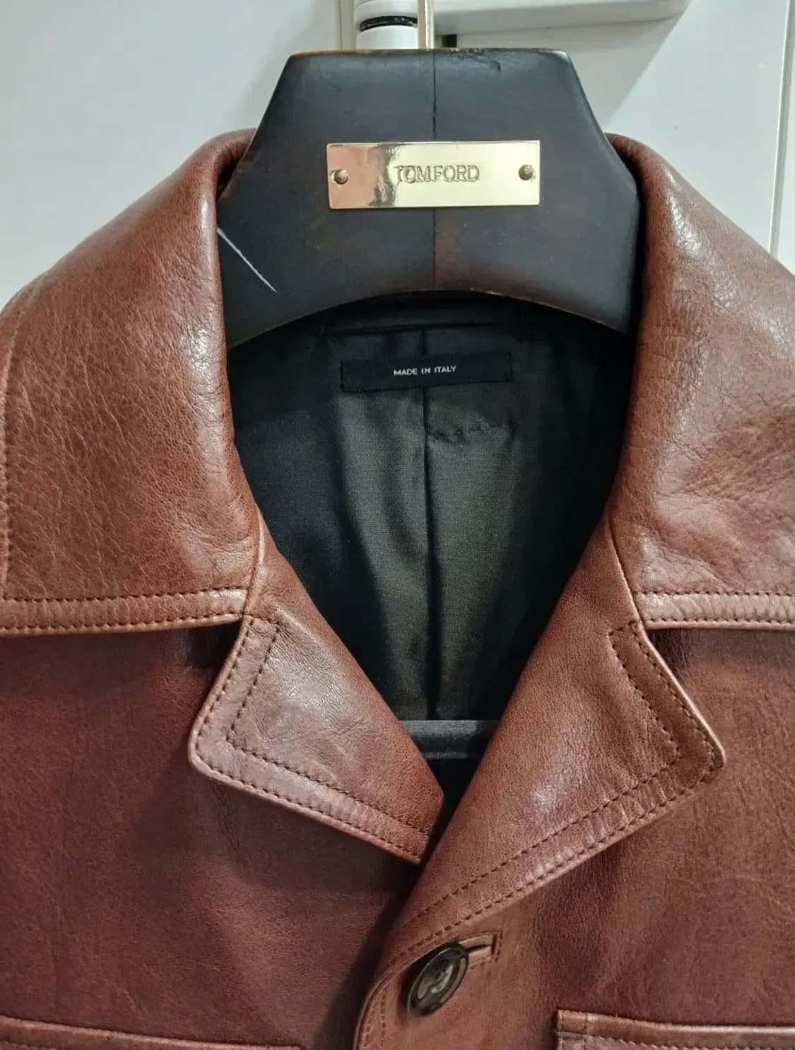 TOM FORD LEATHER CARCOAT COW HIDE 상품이미지4