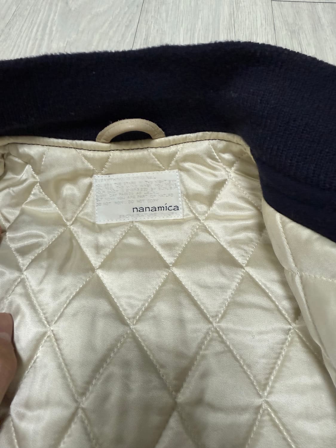 (M)나나미카 골든베어 21fw 바시티 자켓 상품이미지7