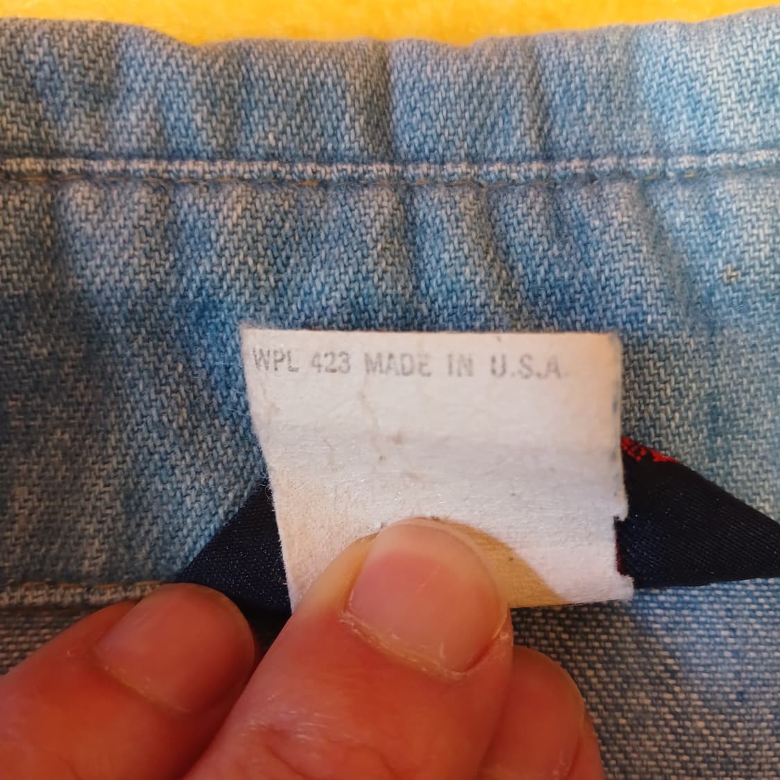 리바이스 반팔 데님 셔츠 Made in U.S.A  상품이미지5
