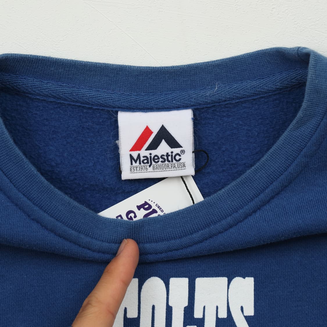 MAJESTIC 빈티지 맨투맨 L A1084 상품이미지3