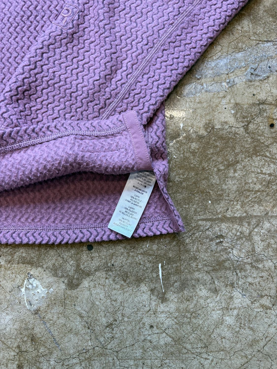 파타고니아 다크 핑크 에어 헨리넥 상품이미지6