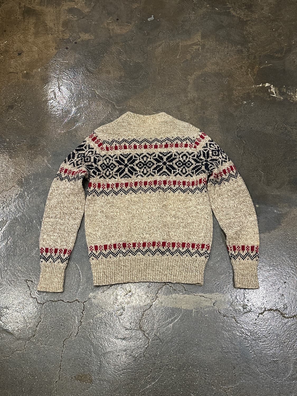 LL Bean 엘엘빈 노르딕 패턴 니트 스웨터 L 상품이미지2