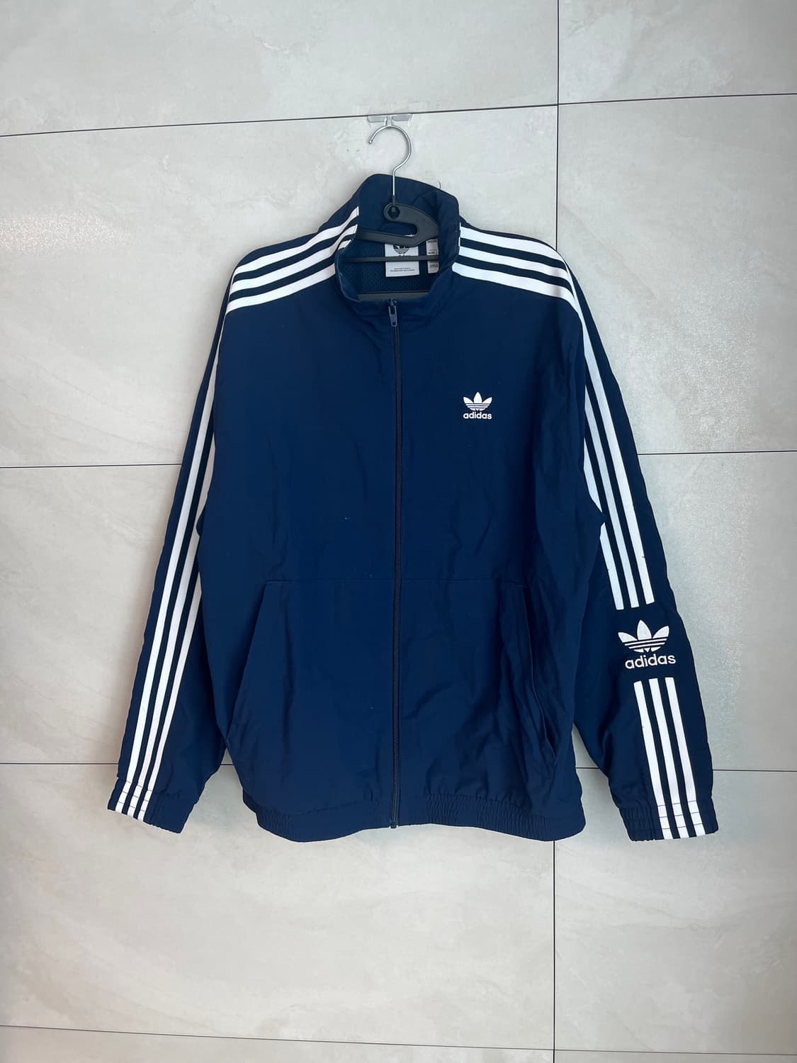 (2XL) 아디다스 파이어버드 바람막이 네이비 상품이미지3