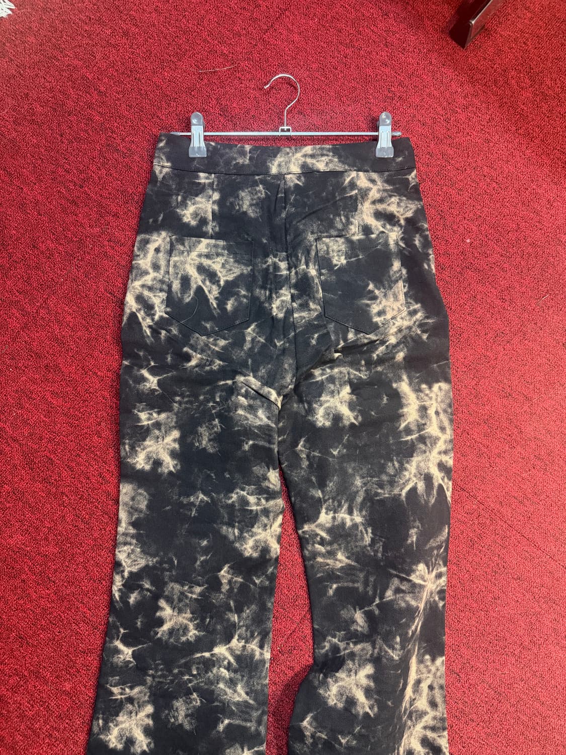 웨이브 타이다이팬츠 블랙 S 상품이미지3