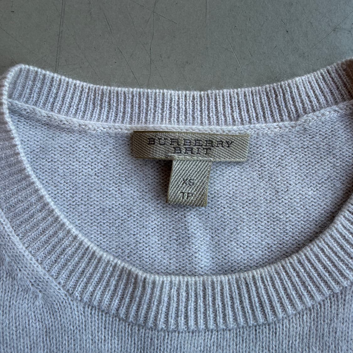 버버리 캐시미어 니트 스웨터 상품이미지4