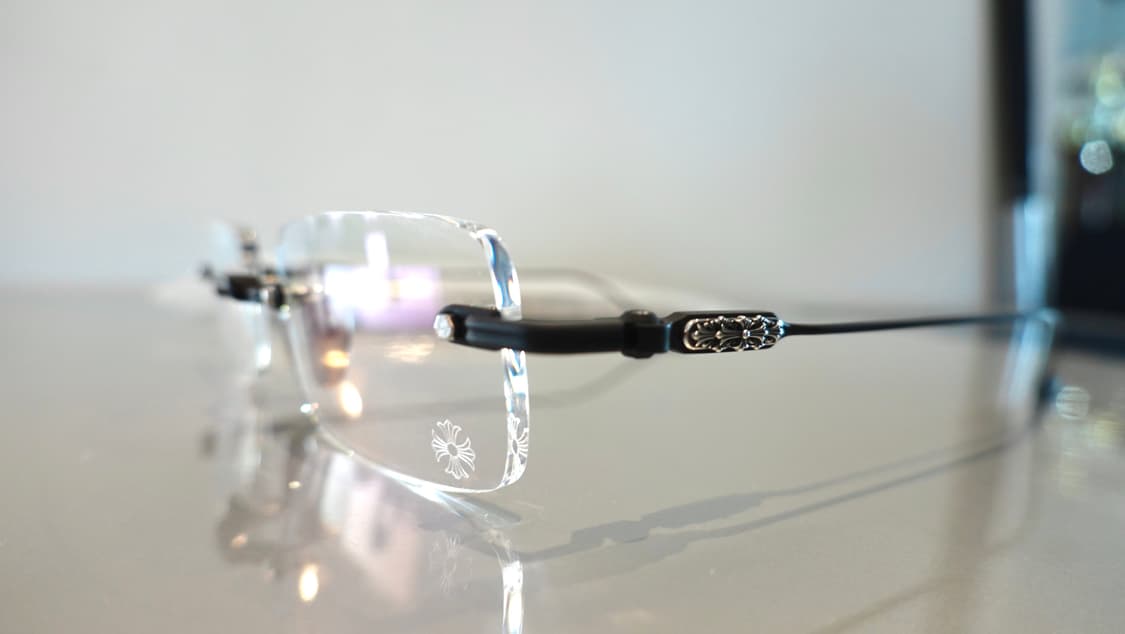 크롬하츠 소퍼스2 맷블랙/샤이닝 실버 안경 상품이미지3