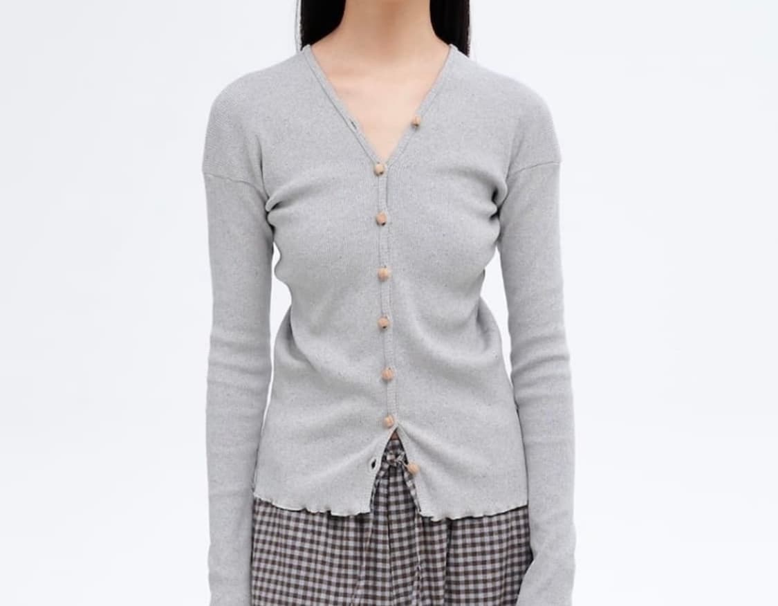 베이스레인지 타브 가디건 상품이미지1