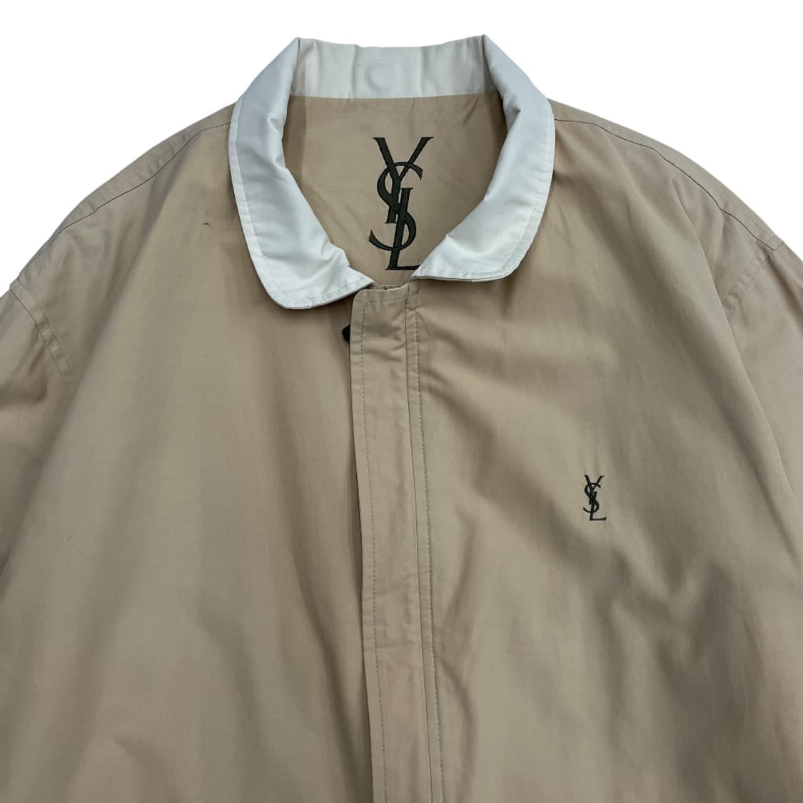 입생로랑 미니로고 베이지 자켓 상품이미지4