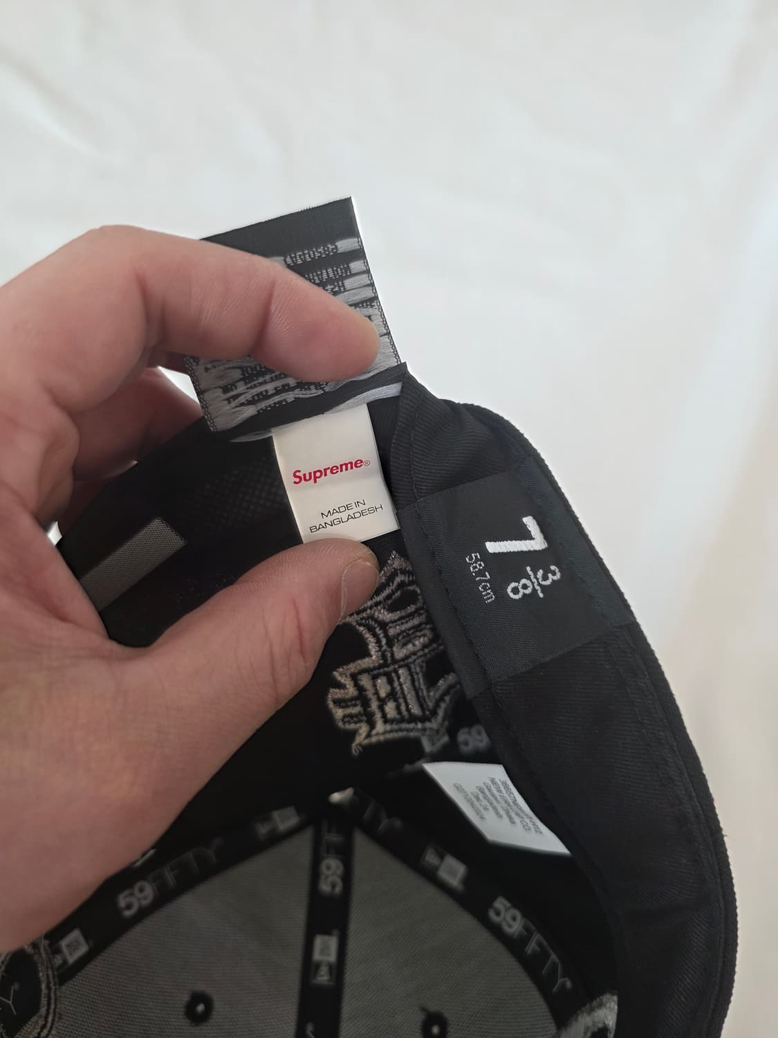 슈프림 멀티 S 로고 뉴에라 블랙 상품이미지5