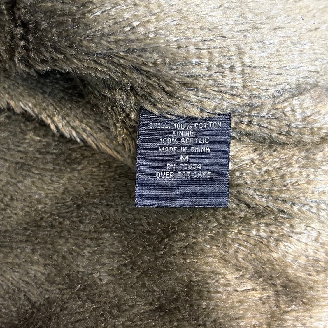 AMX AND FITCH 쉐르파 블랙 데님 자켓 (M) 상품이미지7