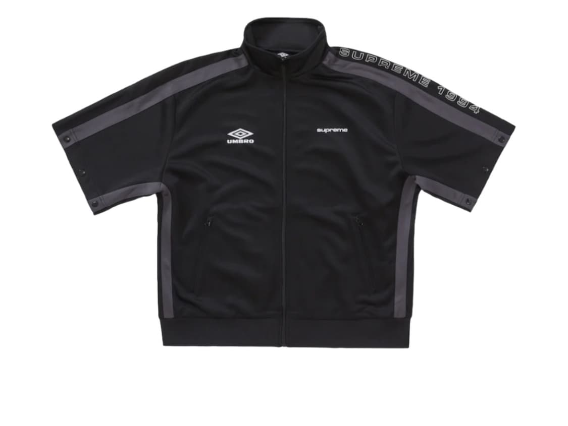 당일배송) L 슈프림 엄브로 스냅 슬리브 자켓 블랙 - 23SS 상품이미지2
