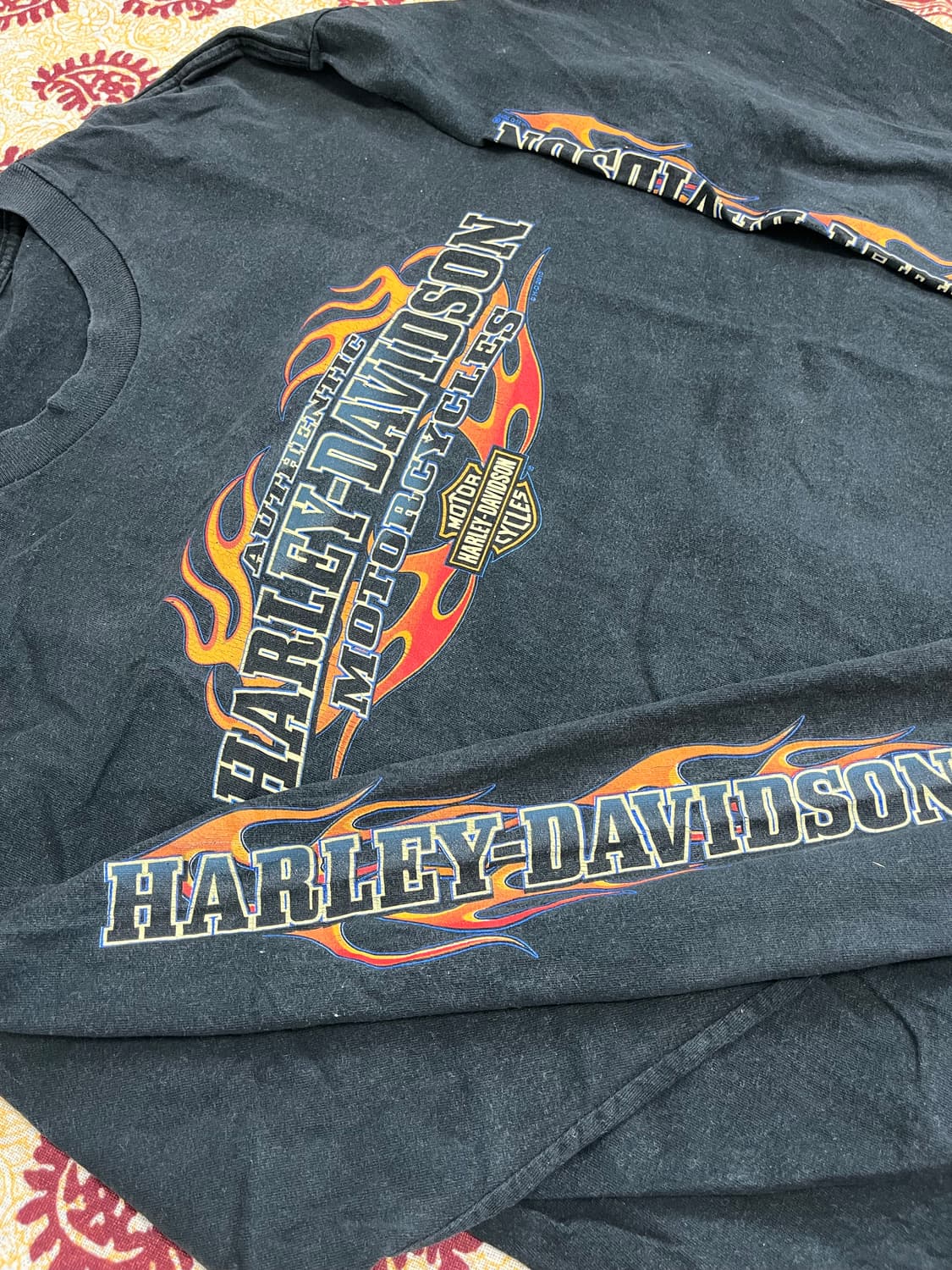 00s  할리데이비슨 플레임 롱슬리브 상품이미지2