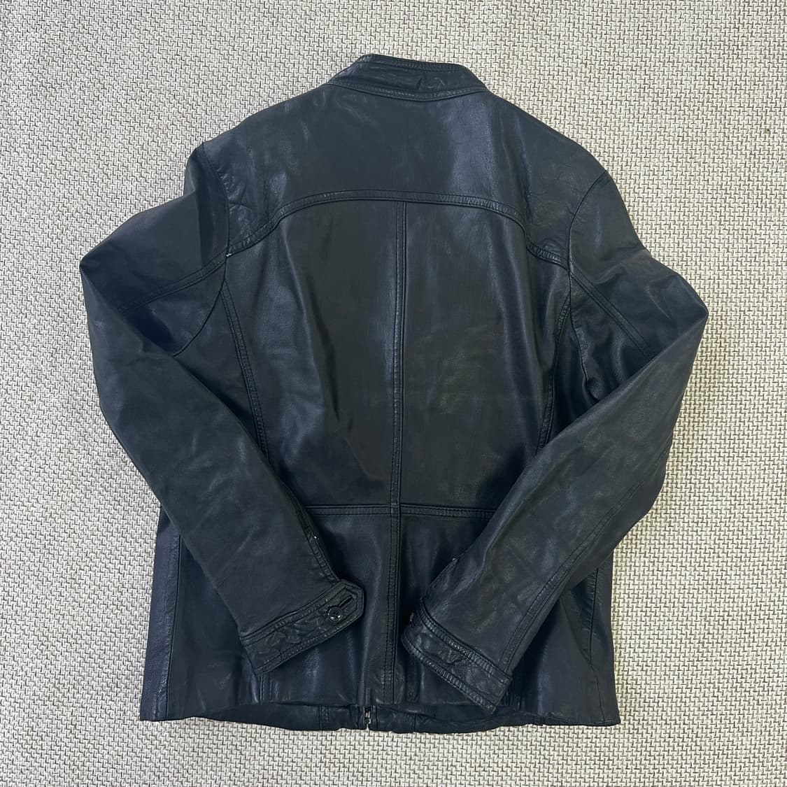 77 실베르꼬쉬 가죽 레더자켓 0414D 상품이미지4