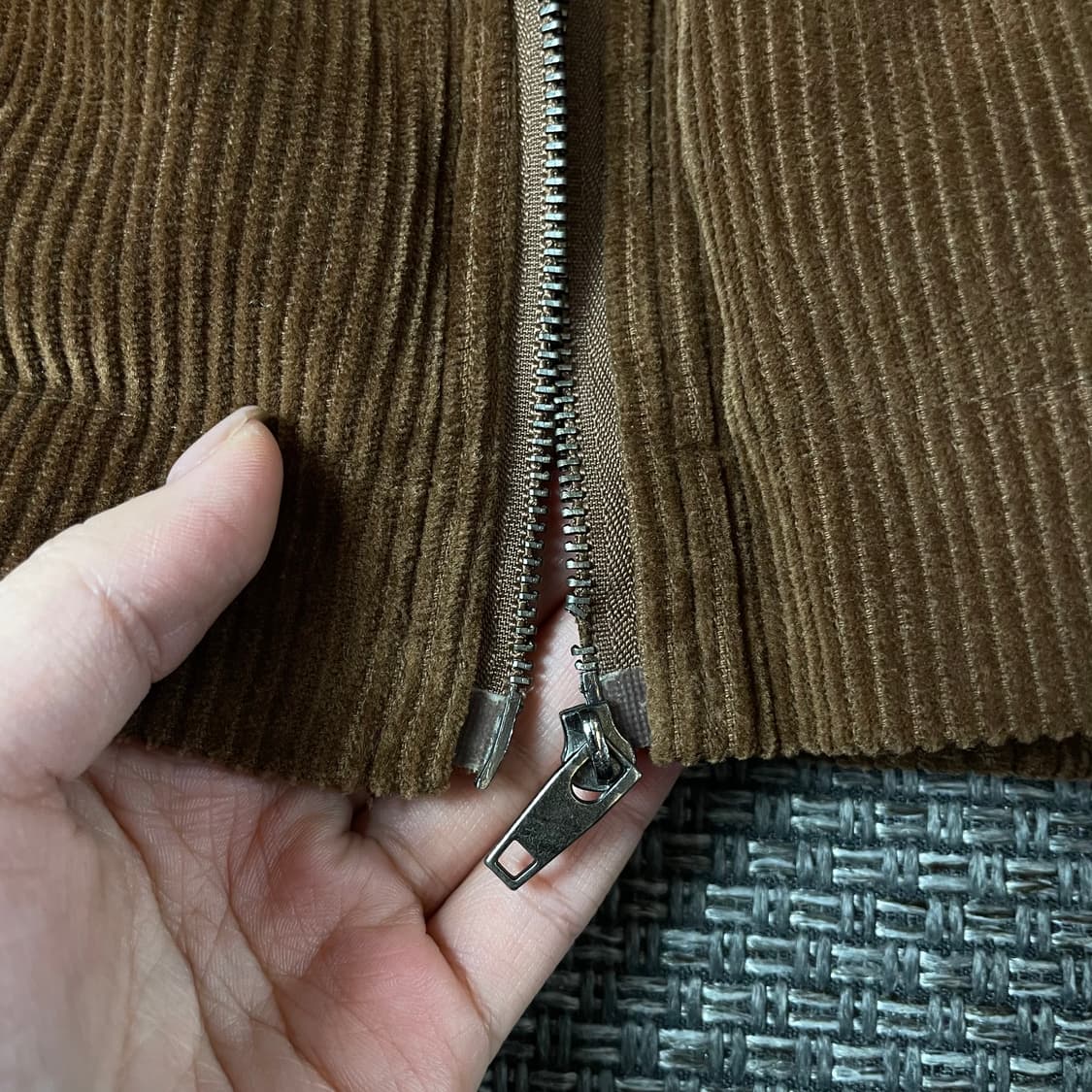 멘토 브라운 코듀로이 숏자켓 F 상품이미지5