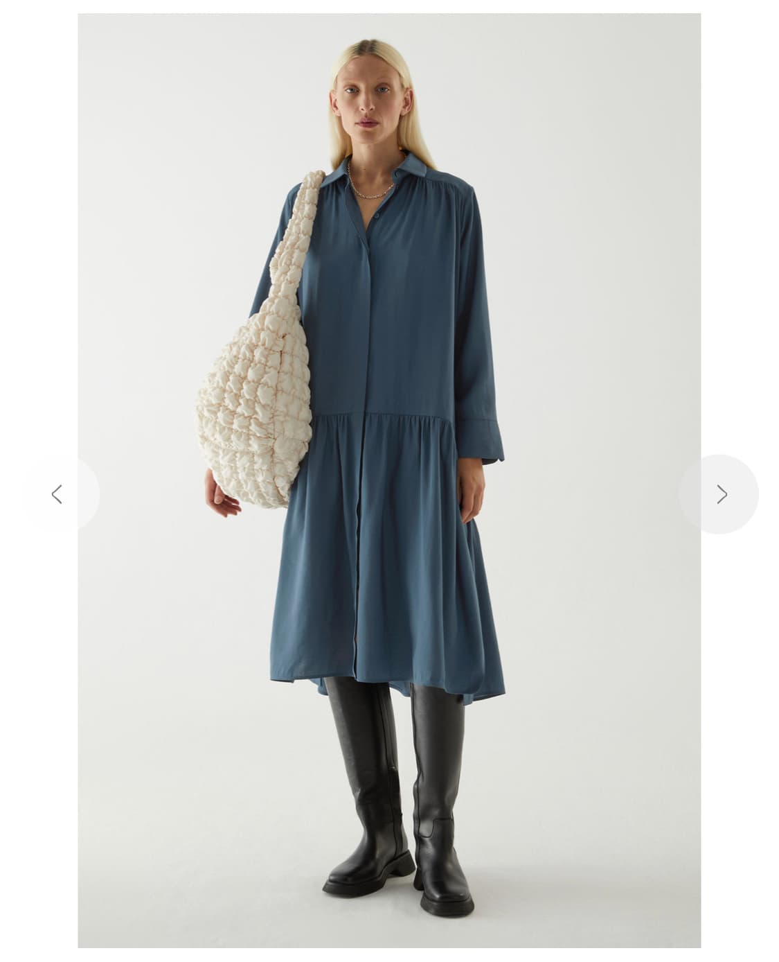 거의새것 COS 셔츠형 원피스 S 상품이미지1