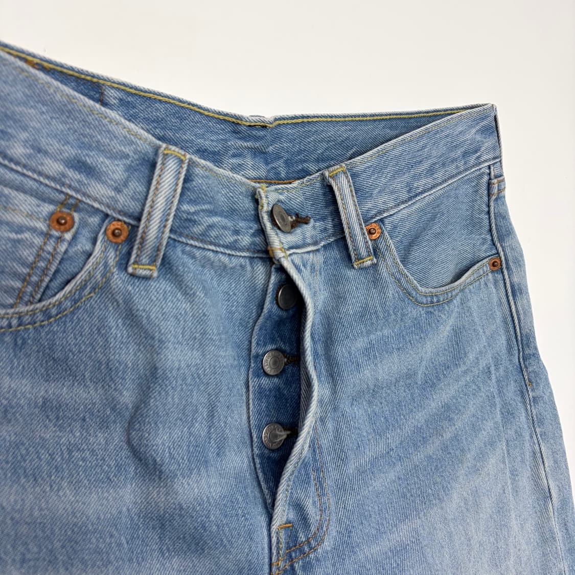 리바이스 501 데님 팬츠 청바지 반바지 상품이미지3