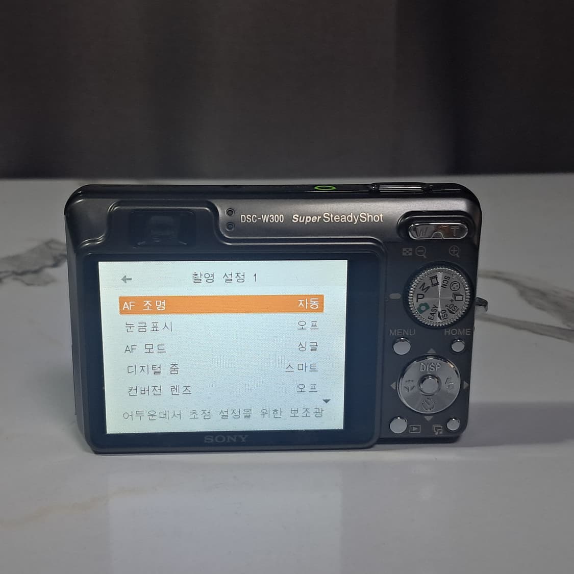 티타늄 에디션! 소니 사이버샷 DSC-W300 디카 상품이미지5
