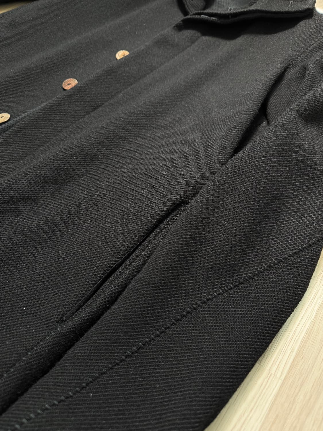 A1923 August / overlock coat (50) 상품이미지4