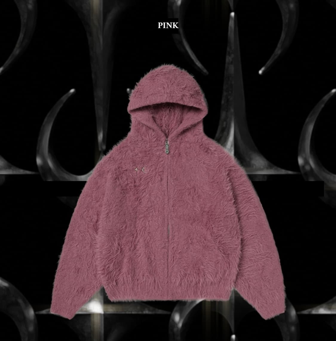 떠그클럽 퍼 후드집업 교환 상품이미지1