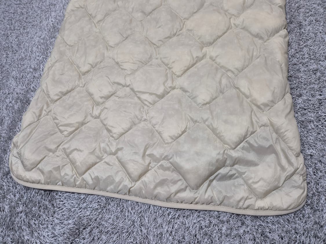 유니클로 여성 경량 다운 롱패딩 조끼 M 상품이미지5