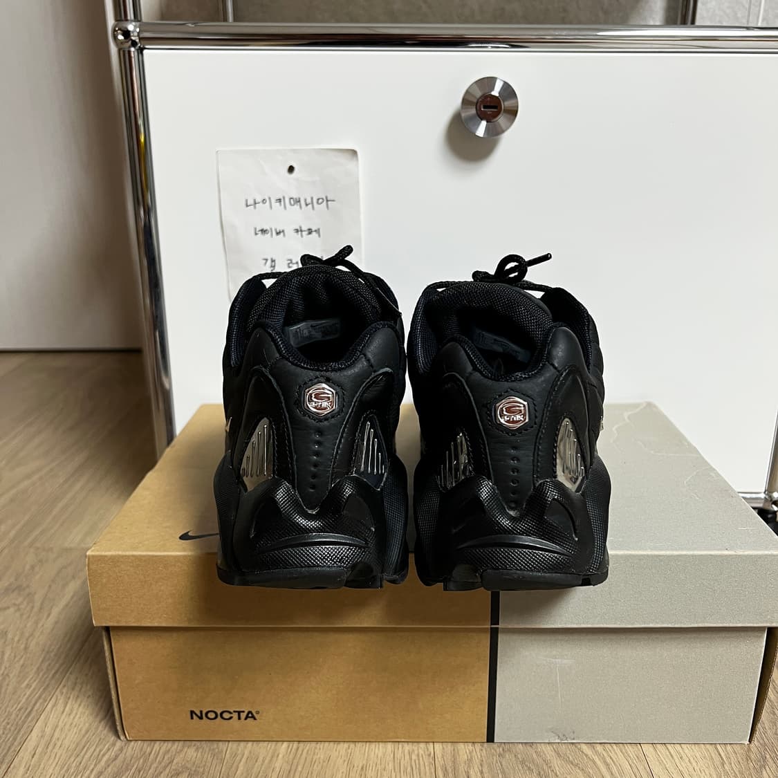 [275] 나이키 × 드레이크 녹타 핫 스텝 에어 테라 트리플 블랙 상품이미지7