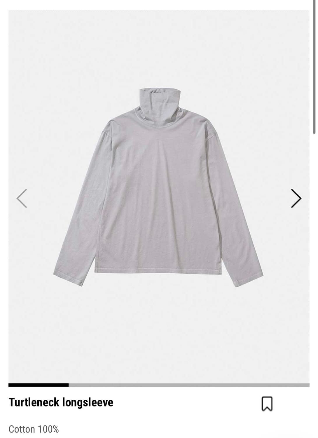 [50] kangjungseok turtleneck longsleeve 상품이미지1