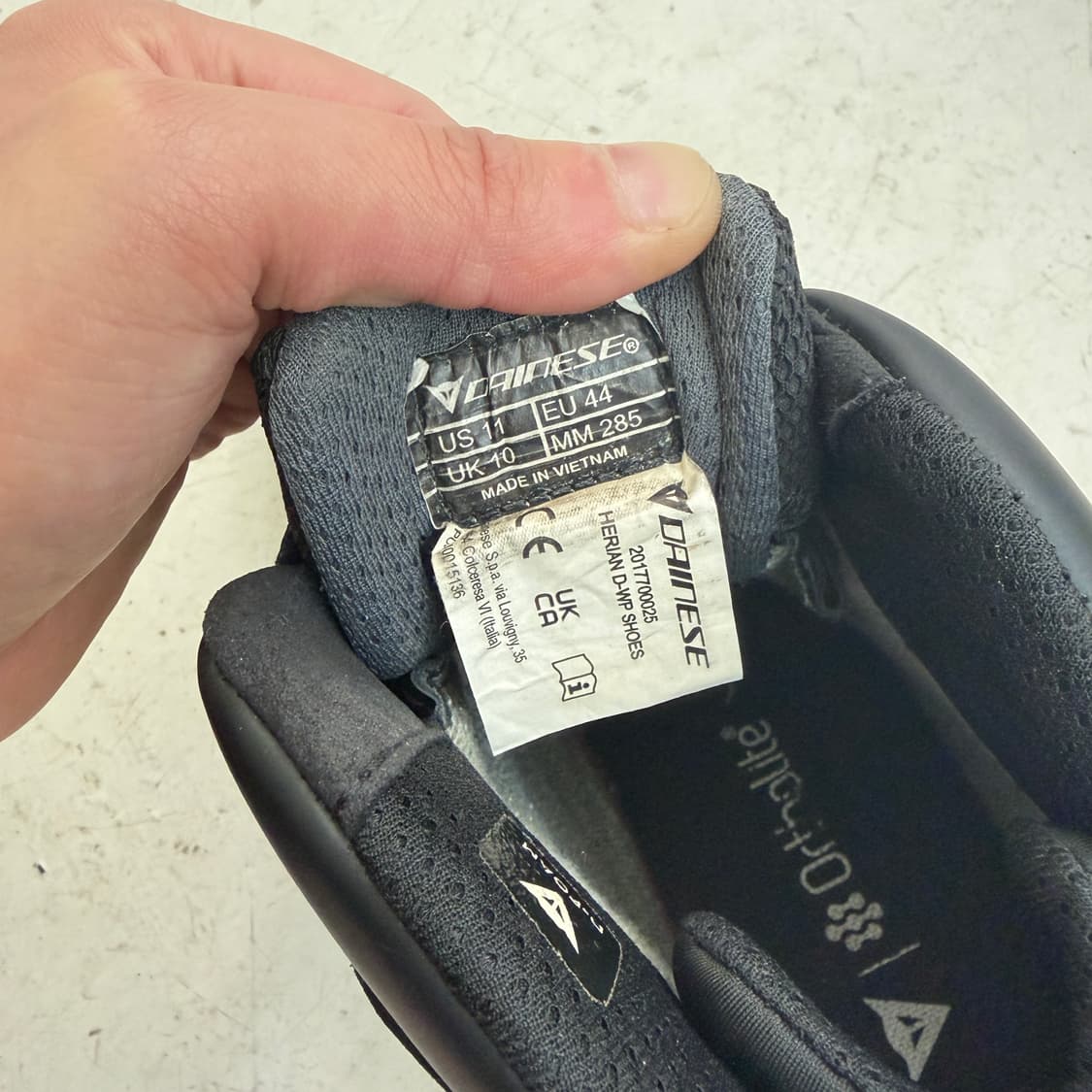 다이네즈 헤리안 D-WP 바이크 부츠 285mm 상품이미지10