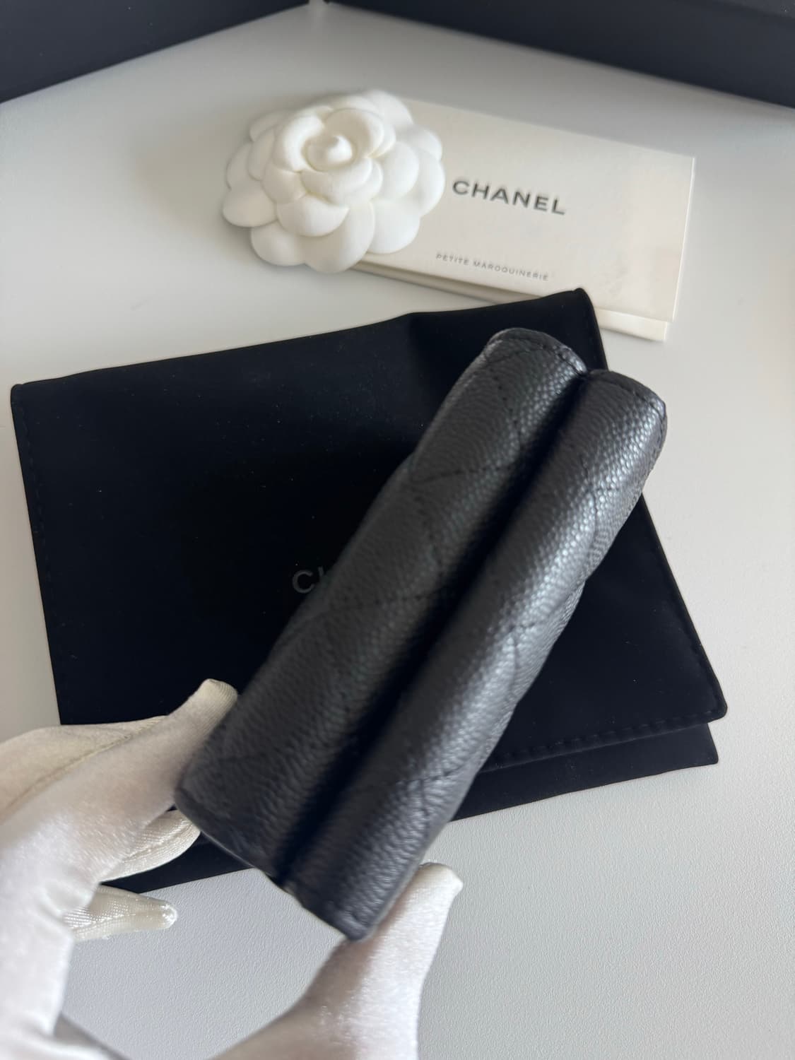 샤넬 3단 지갑  상품이미지3