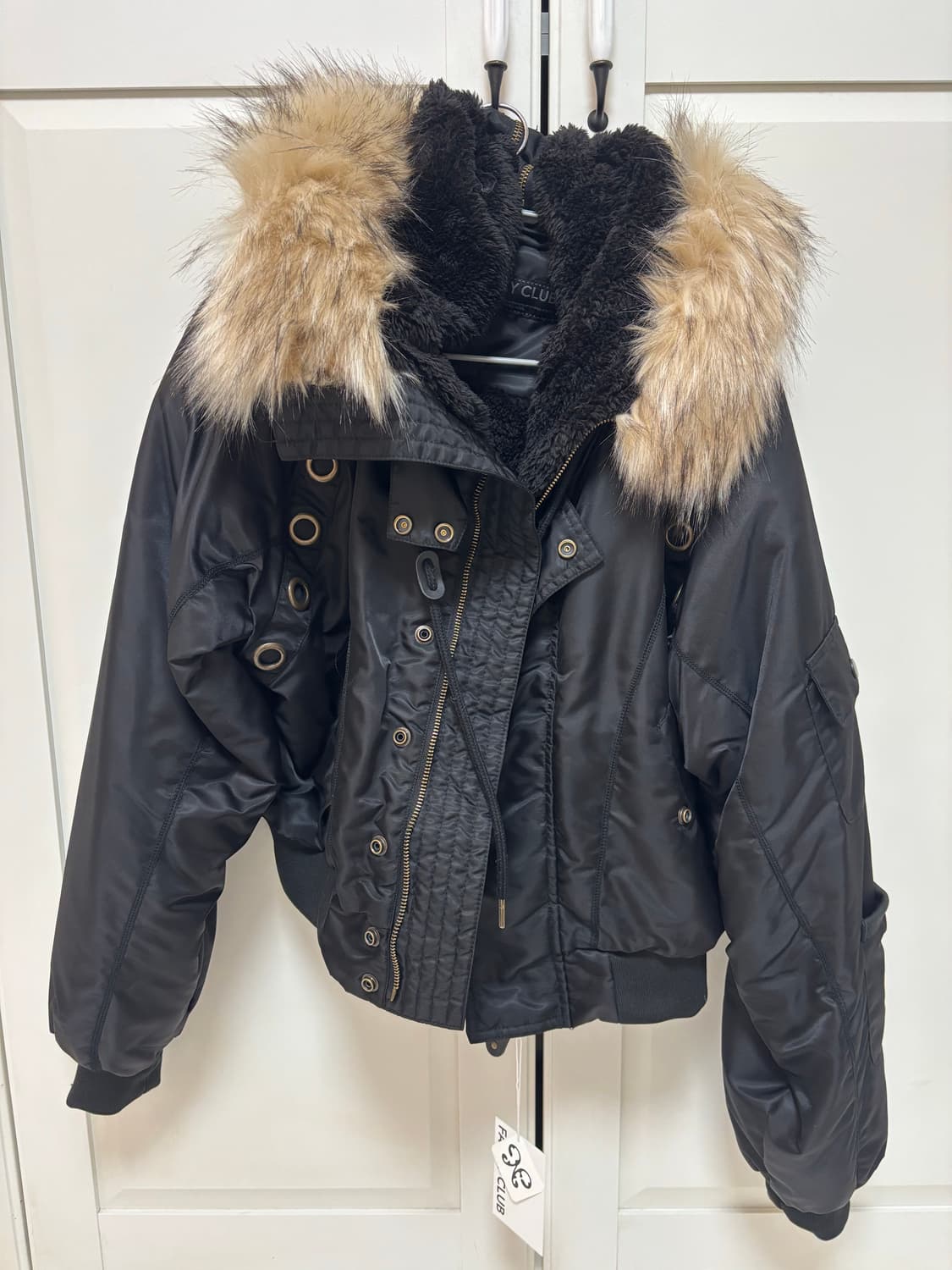 팬시클럽 아일렛 퍼 MA-1 상품이미지3