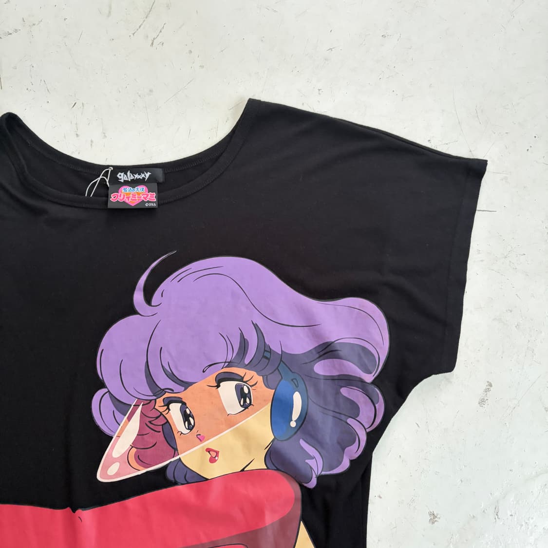 Galaxxxy 마법사의 천사 크리미 마미 빈티지 반팔티 OS 상품이미지2