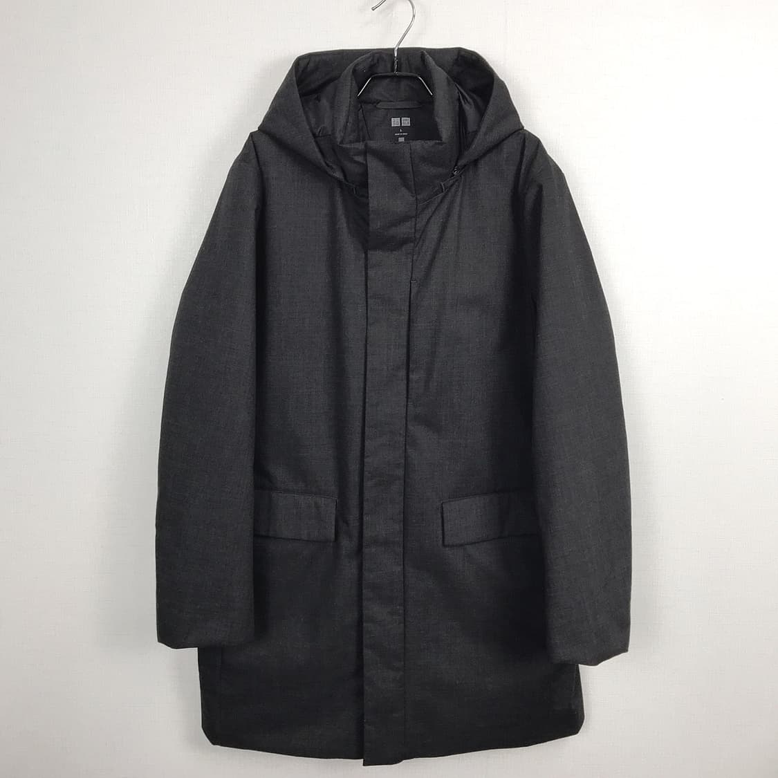 유니클로 하이브리드 다운 코트 패딩 남성L 상품이미지1