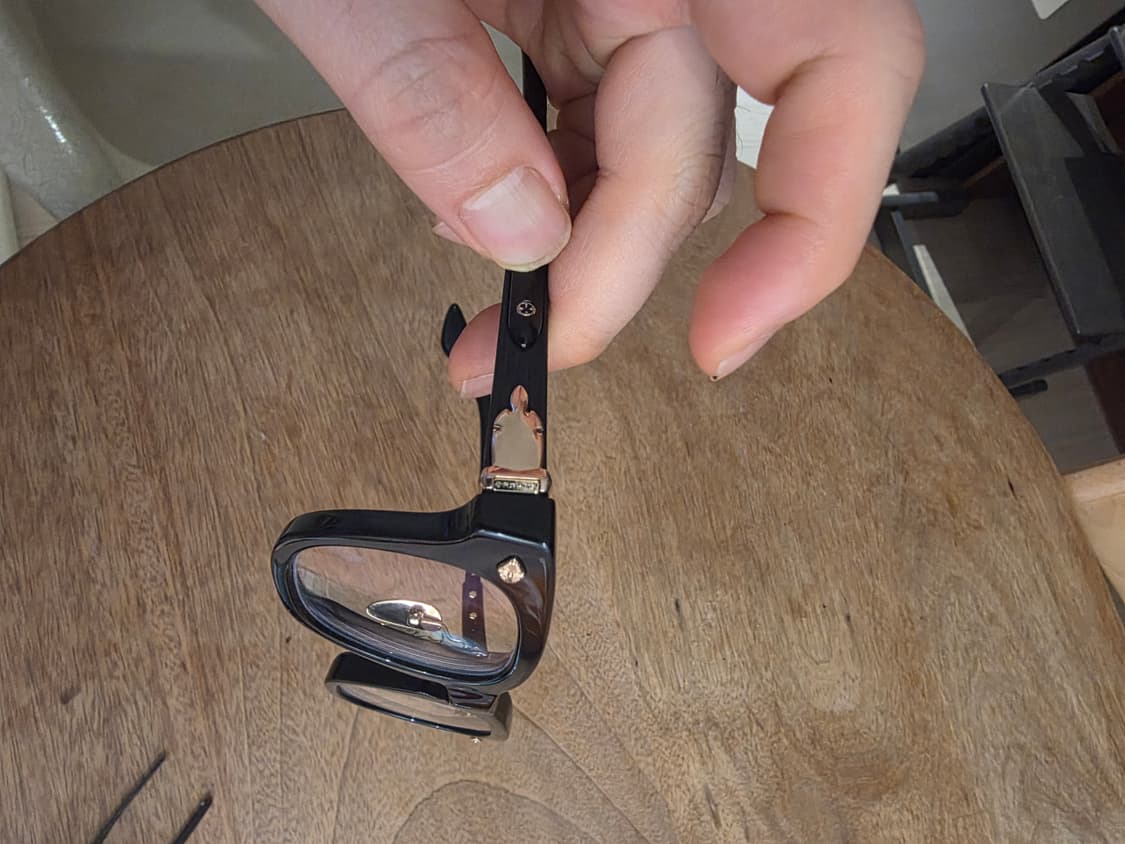 크롬하츠안경 배긴스 a 블골 판매합니다  상품이미지6