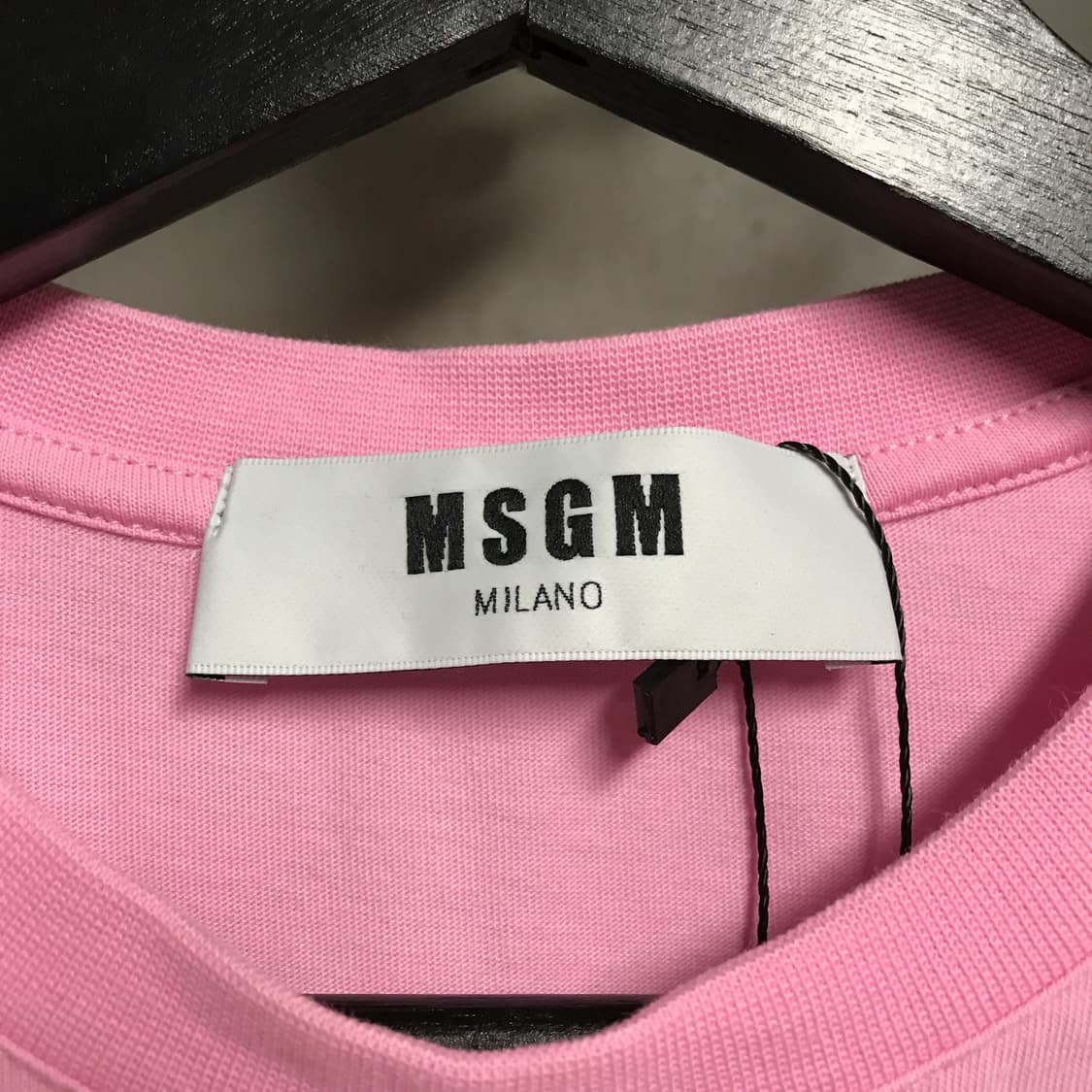 MSGM 핑크 반팔 티셔츠 XS(W) 상품이미지5