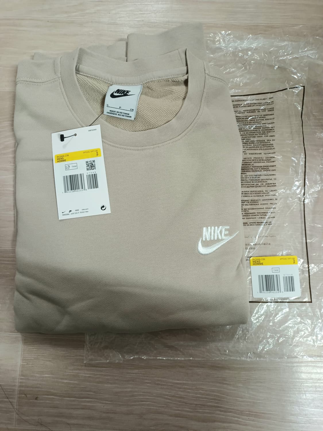 나이키 맨투맨 새상품 95사이즈 상품이미지3