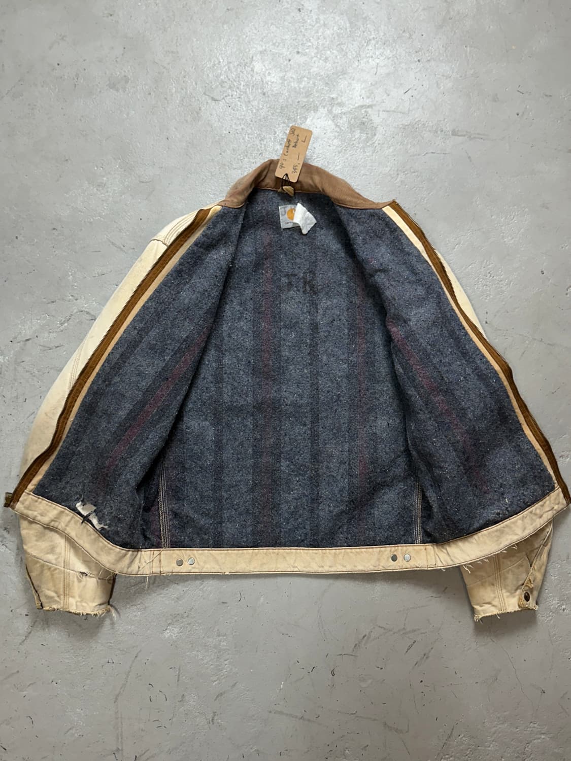 90's OG USA Made 칼하트 J01 디트로이트 자켓 상품이미지7