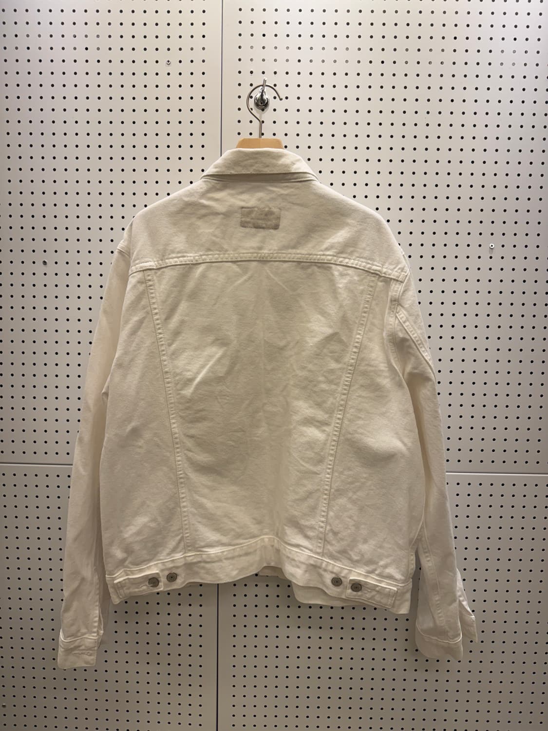 폴로 데님앤서플라이 화이트 데님 트러커 자켓 U1355 상품이미지3