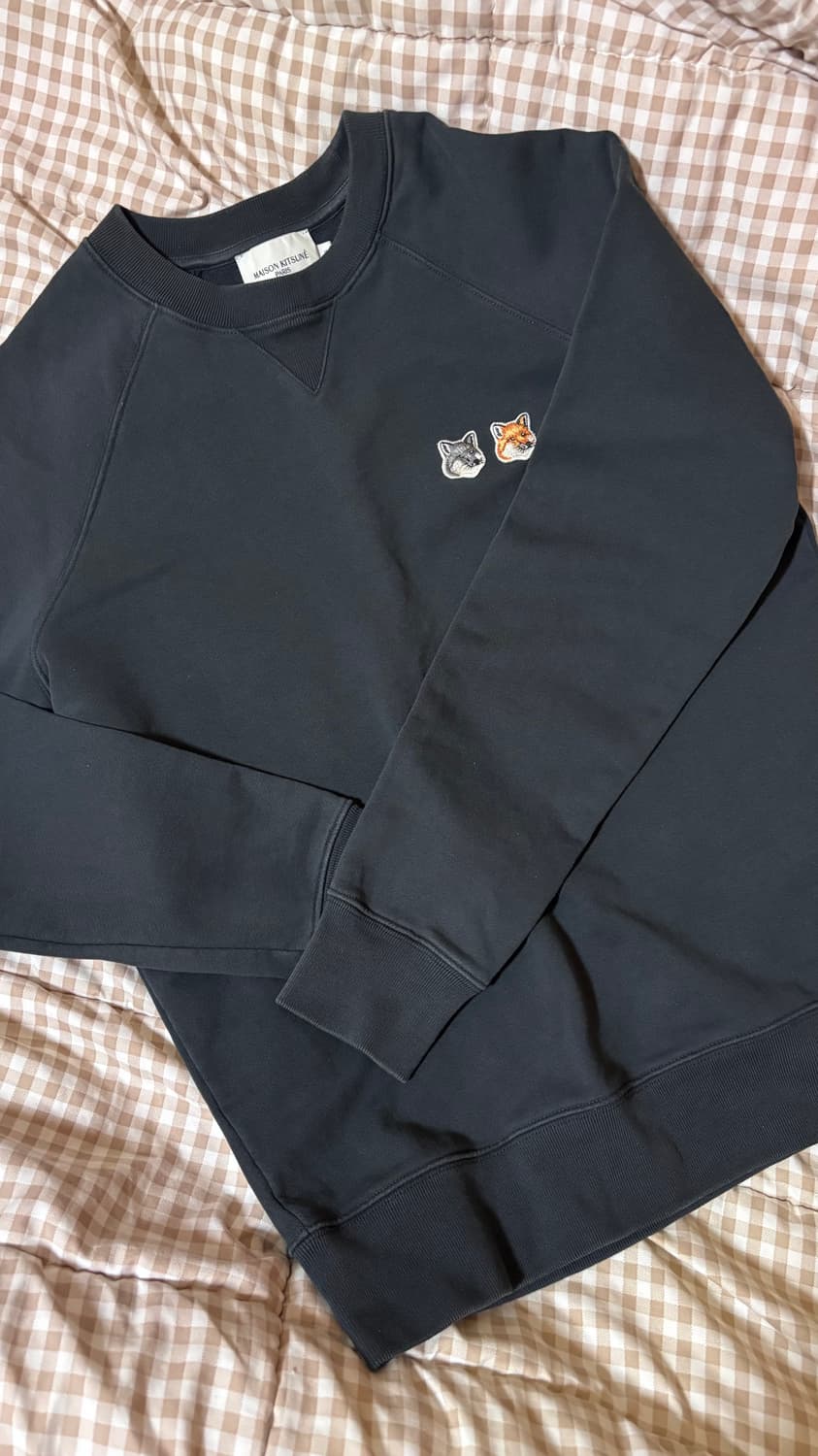 메종키츠네 맨투맨 [S] 상품이미지1