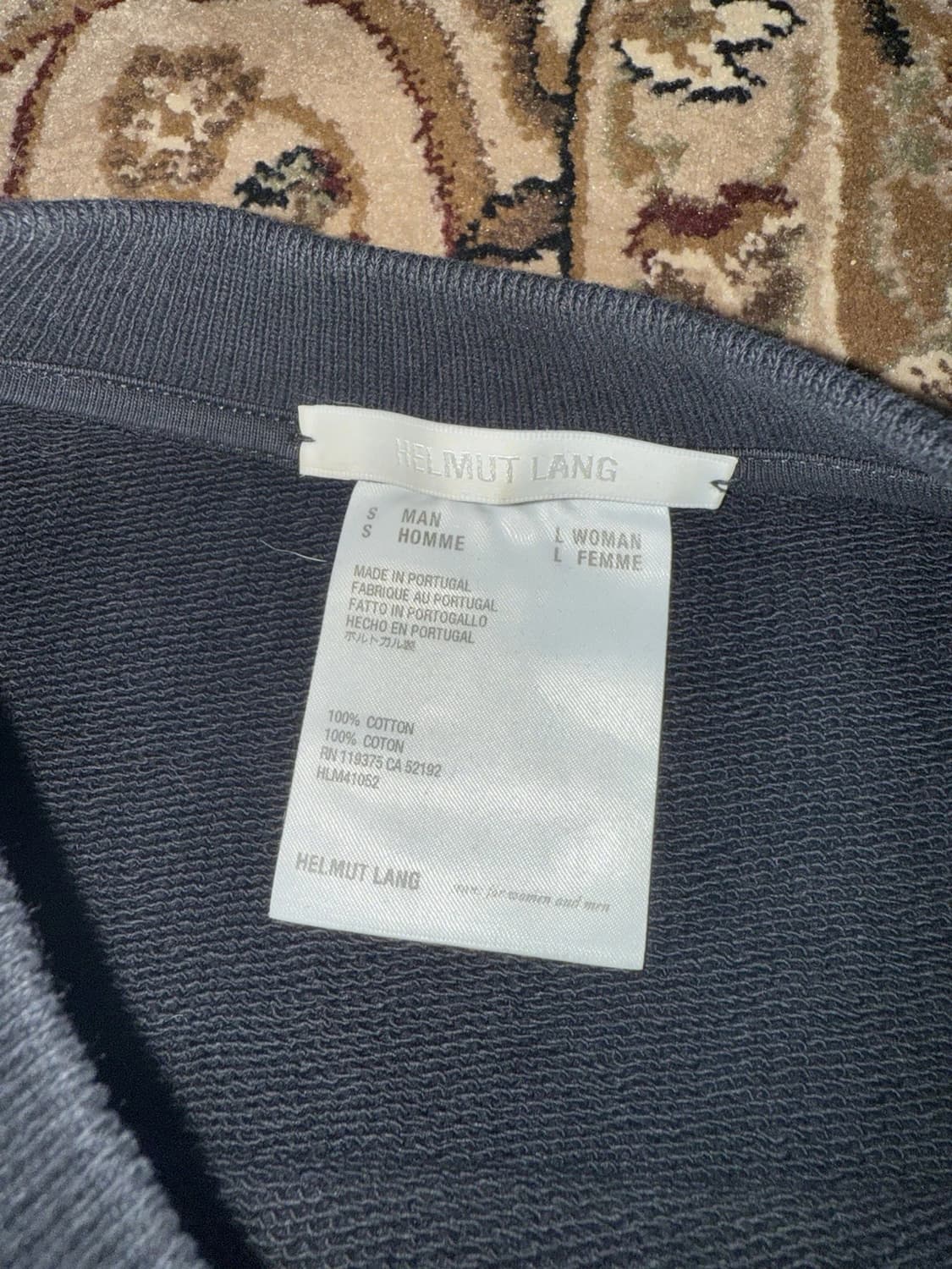 헬무트랭 풀오버 크루넥 스웻셔츠 상품이미지5