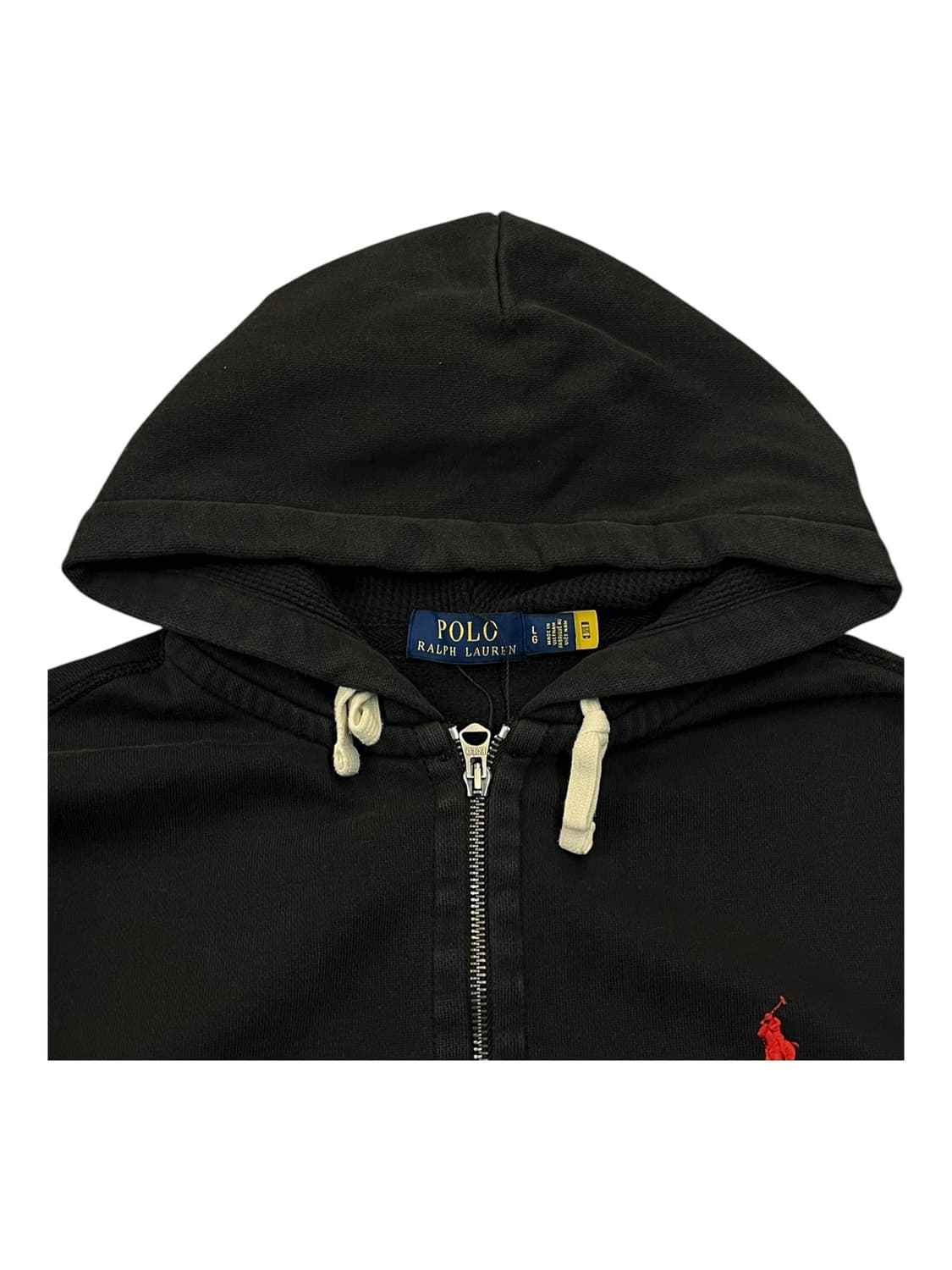 폴로 랄프로렌 후드집업 블랙 L #csz1938 상품이미지5