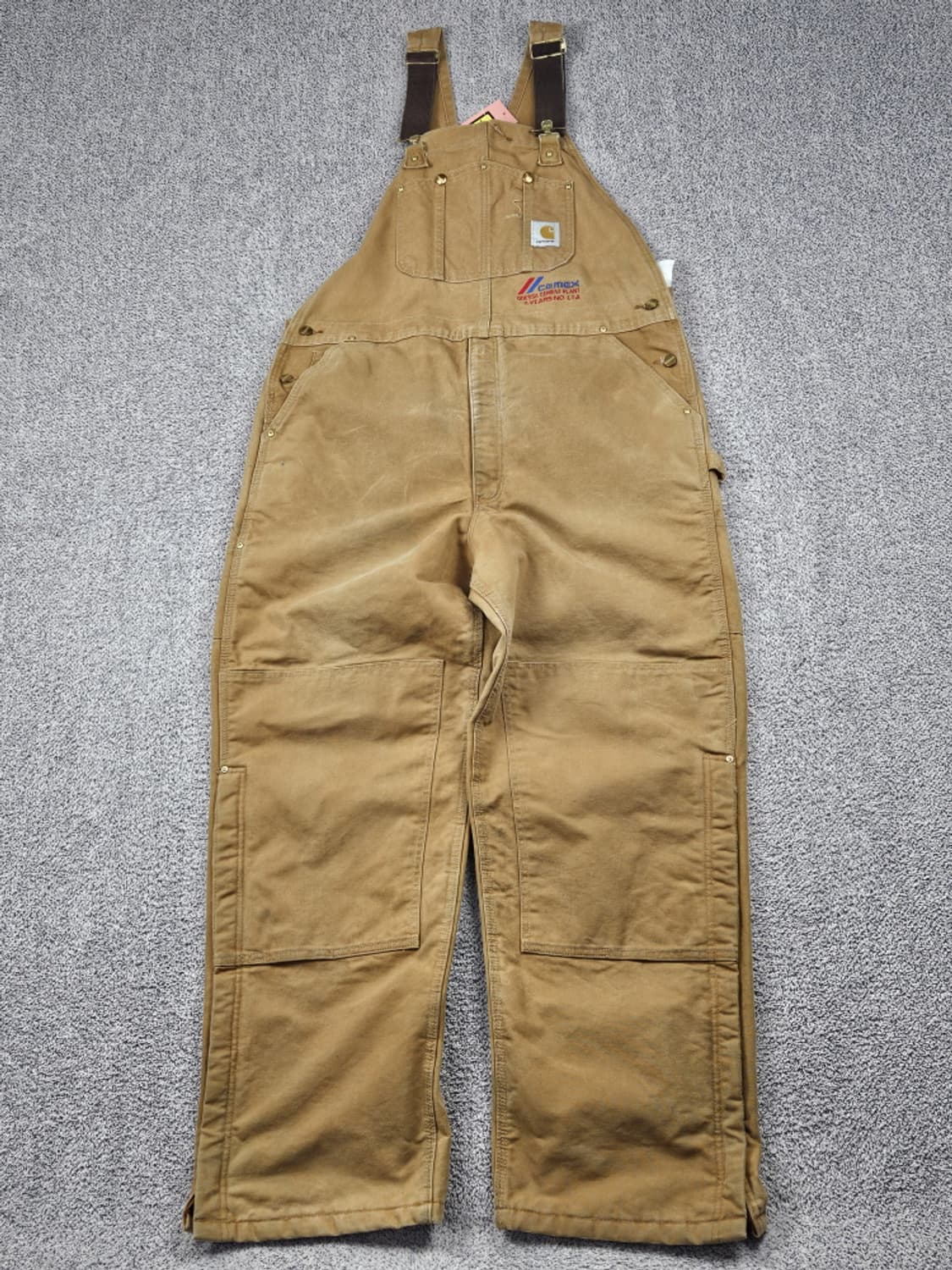 칼하트 덕캔버스 더블니 워크 오버롤 슈트 ( 42X32 ) / 10312 상품이미지2