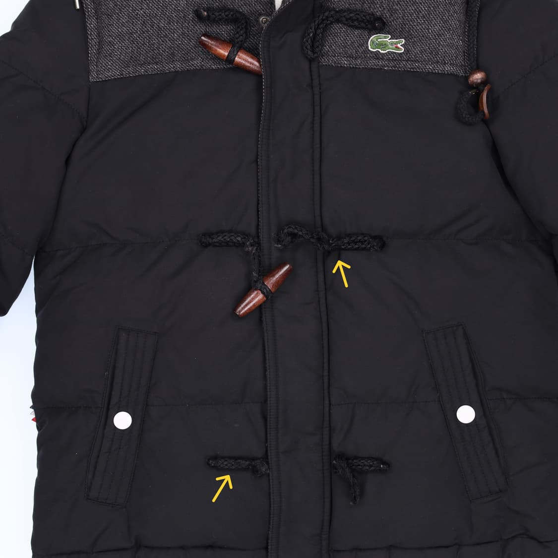 [46] 라코스테 여성 모 덕다운 숏 패딩 N7072 상품이미지5