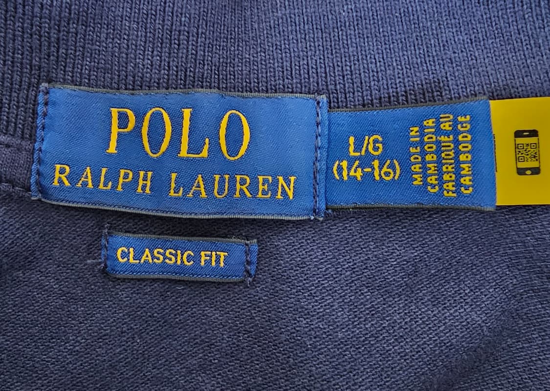 폴로랄프로렌 반팔카라티 보이즈 L 여성55 정품큐알 상품이미지3