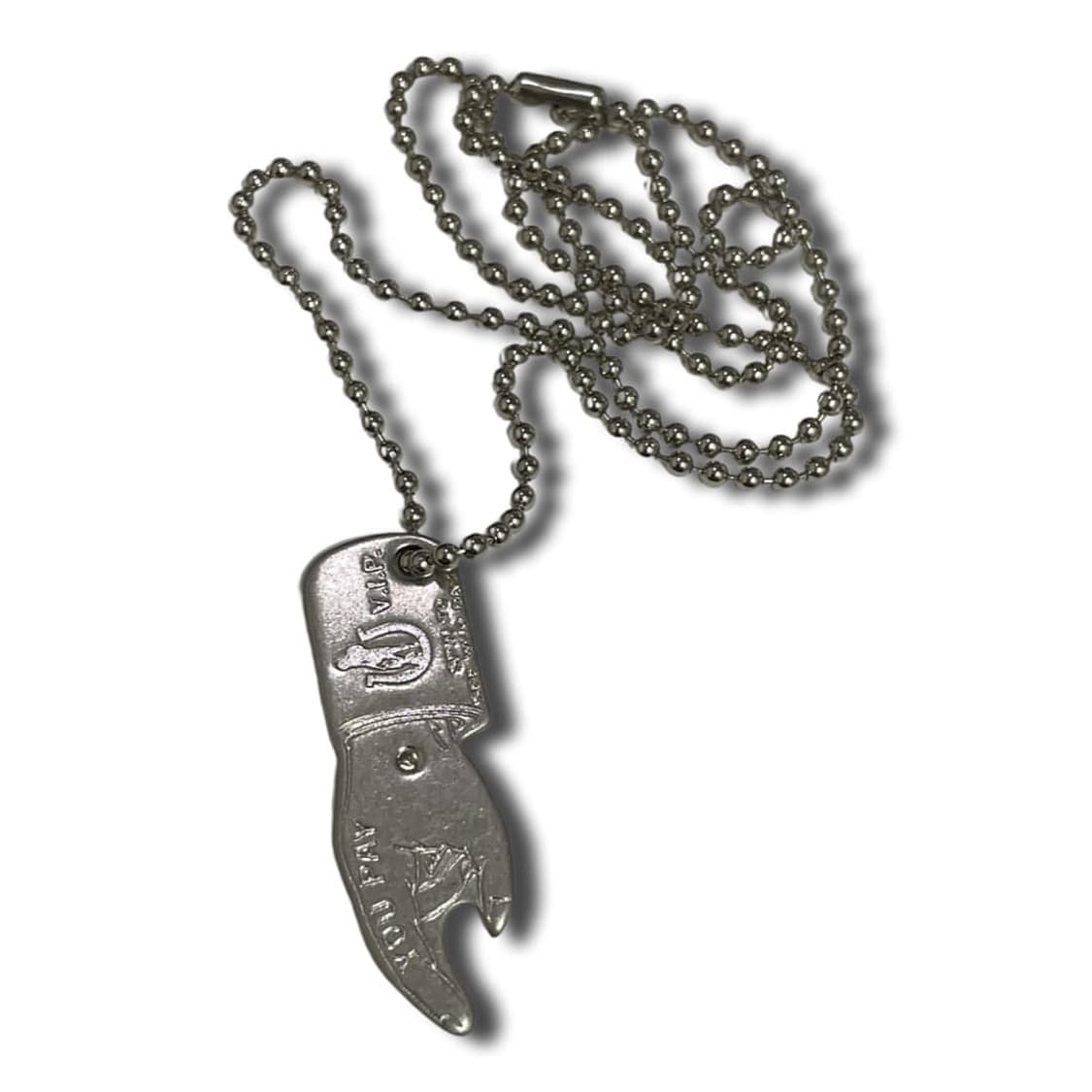 히스테릭 글래머 YOU PAY 팬던트 목걸이 상품이미지1