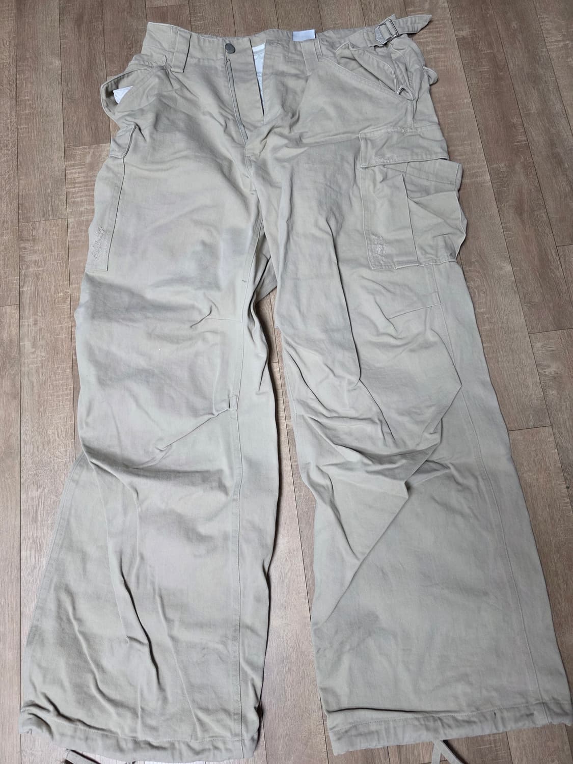 언타이틀드 아이딜 m-65 카고팬츠 베이지 1사이즈 상품이미지2