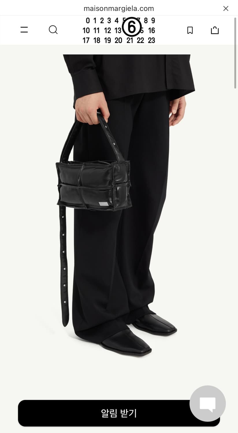mm6 Numeric Top Handle 상품이미지2