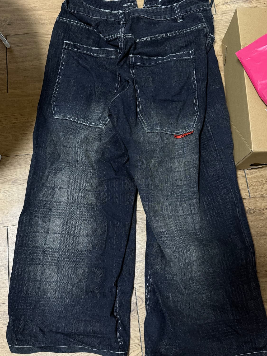 제이디드 런던 체크 XL 콜로수스 카펜터 진 사이즈 w32 상품이미지5