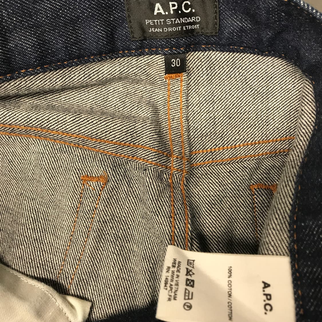 APC 아페쎄 데님 팬츠 30 상품이미지5