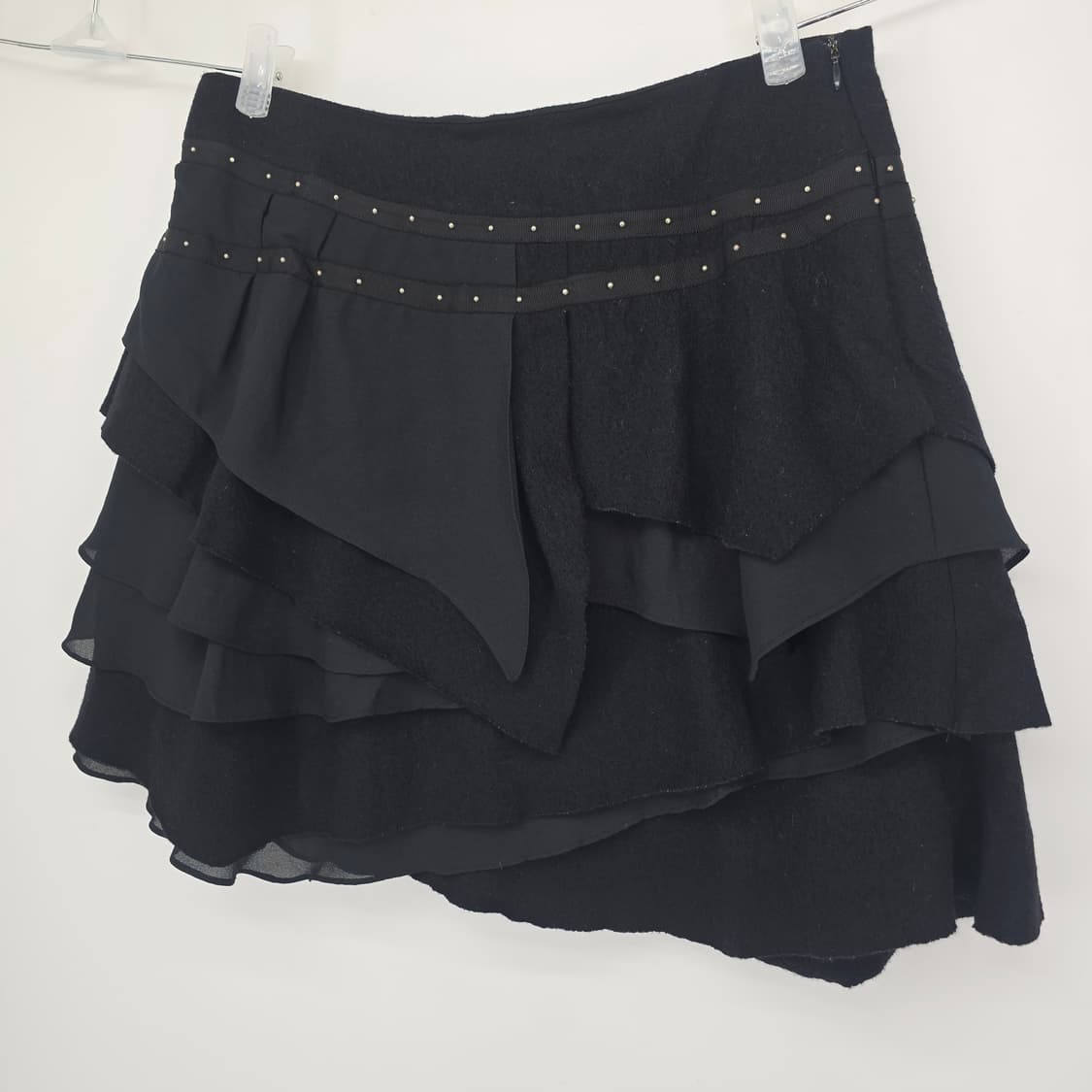 IT MICHAA 프릴 레이어드 미니 스커트 상품이미지2